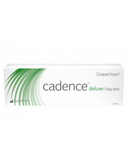 Мягкие контактные линзы Cadence Deluxe 1 Day Toric 30pk/14.5/8.6